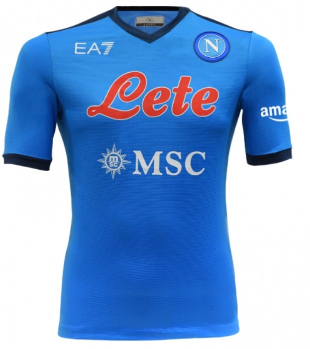 Camisa I Napoli 2021 2022 EA7 oficial